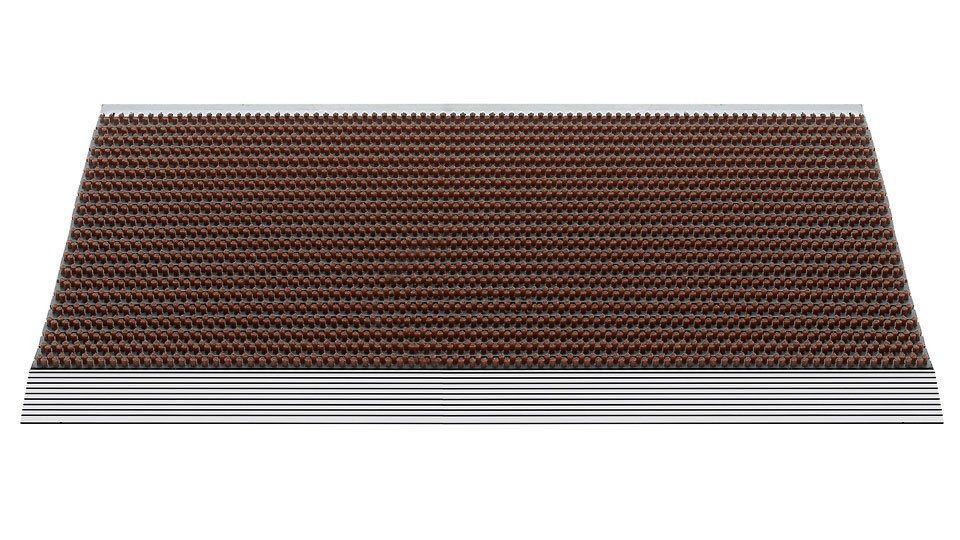 Schmutzfangmatte Outdoor Outline in Braun