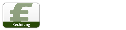 Euro-Symbol mit Schriftzug "Rechnung"